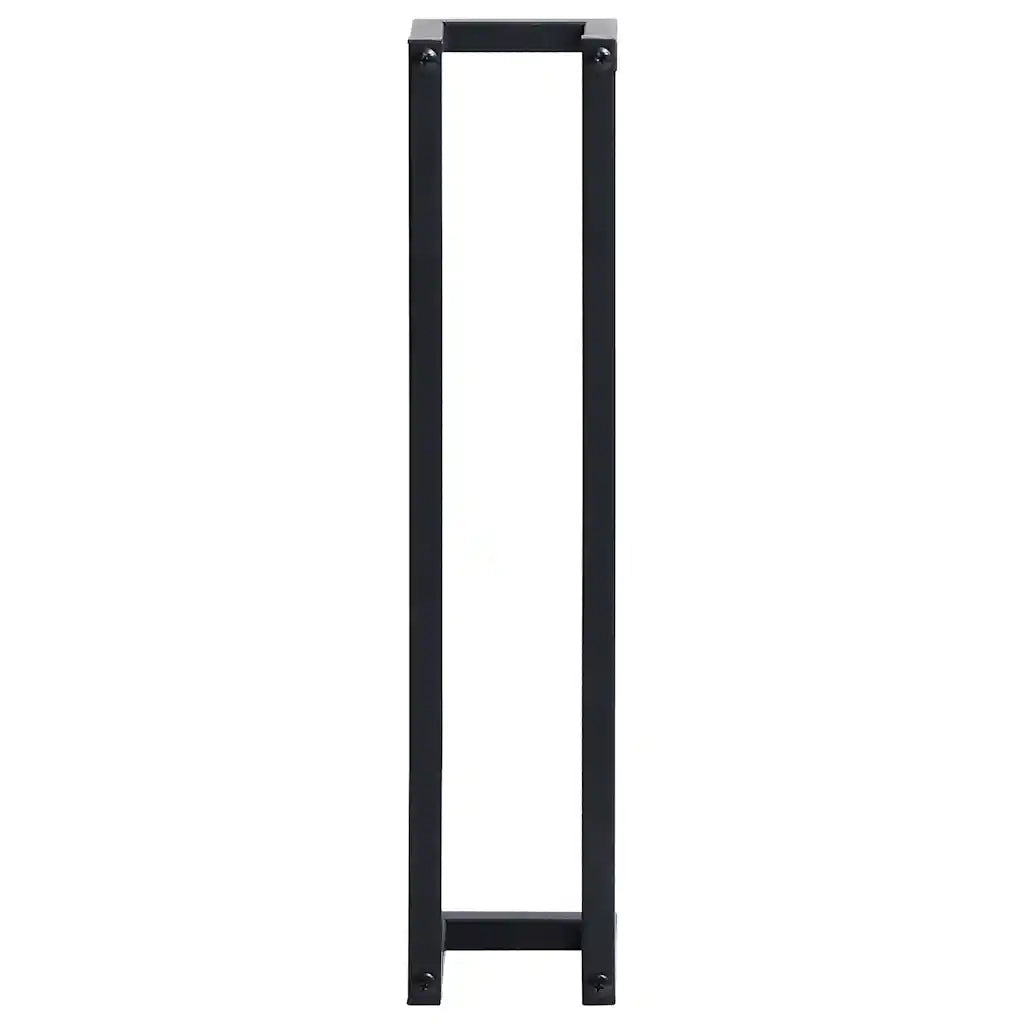 Portasciugamani da Terra Nero 12,5x12,5x60cm Ferro 325919