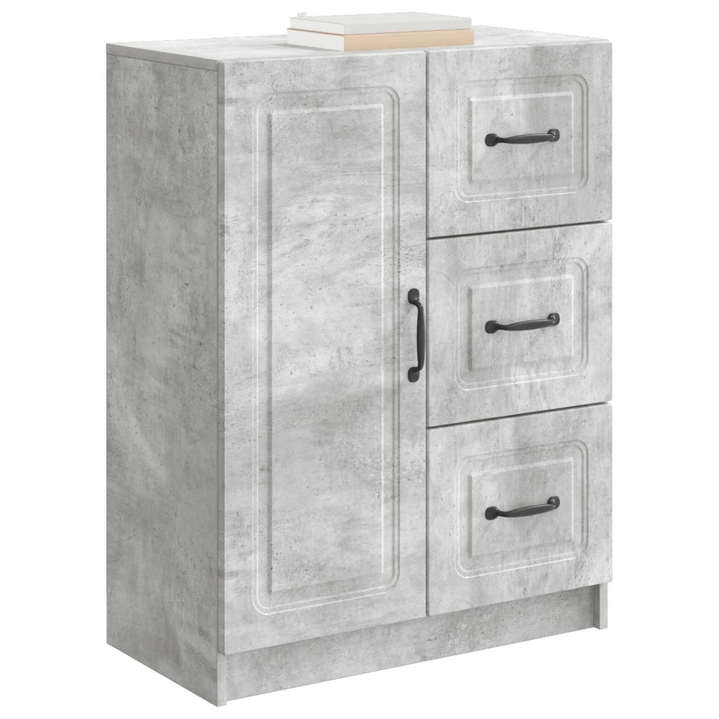 Credenza Grigio Cemento 66 x 34,5 x 87 cm Legno ingegnerizzato 895778
