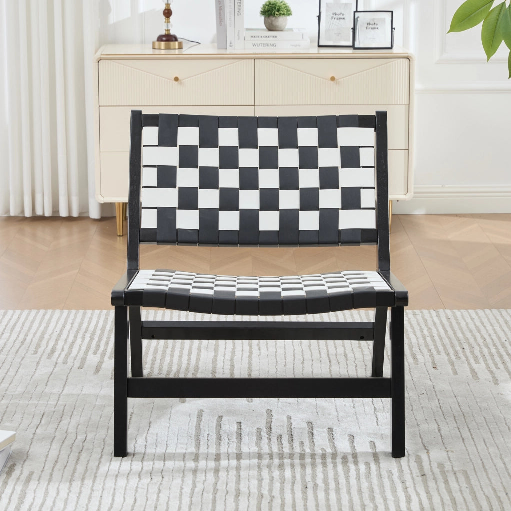 Poltrona 71x66x72 cm senza braccioli in PU nero