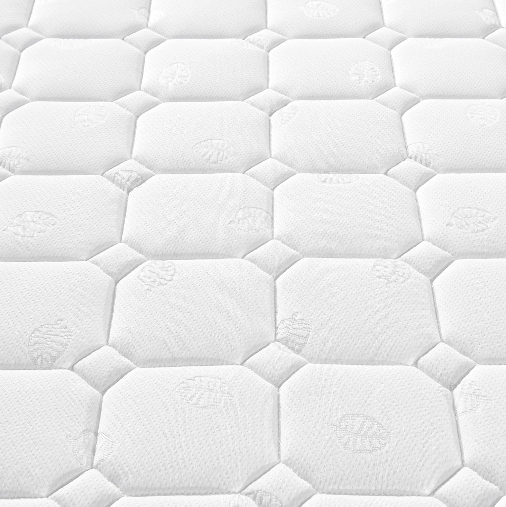 Letto matrimoniale imbottito 160x200 cm con contenitore; luce da lettura e USB; beige