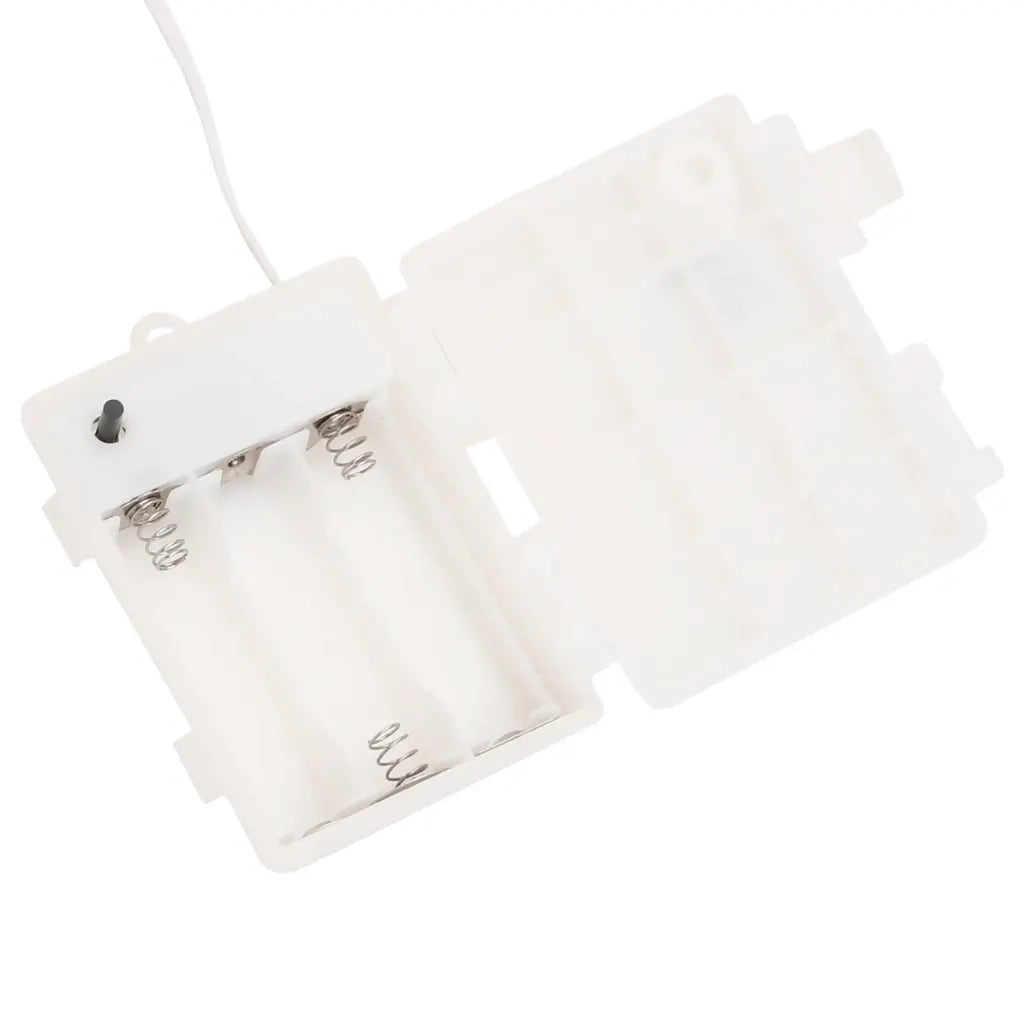 Luci di Natale con LED 3 pz Pieghevoli Bianche 356197