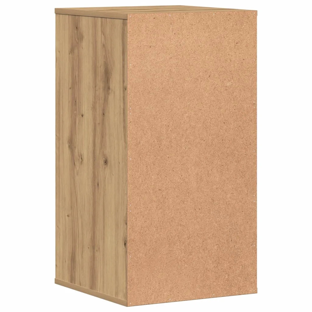 Cassettiera Angolare Rovere Artigianale 40x41x76cm Multistrato 852869