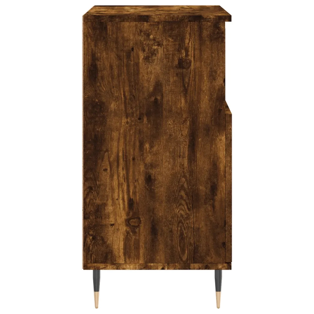 Credenze 3 pz Rovere Fumo in Legno Multistrato 3190146