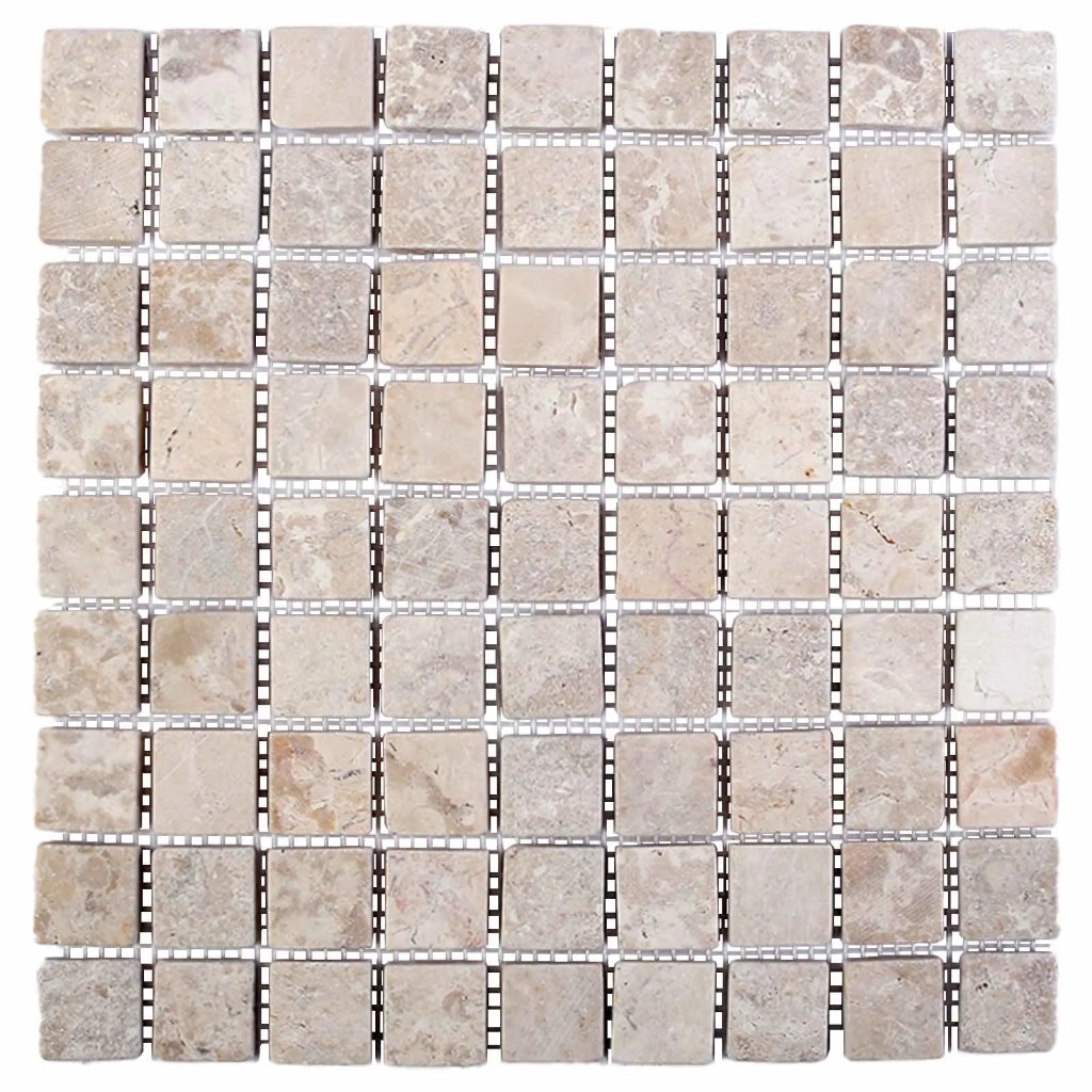 Piastrelle Mosaico Crema 30 x 30 cm Marmo 42033521