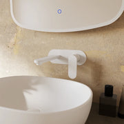 Miscelatore lavabo ad incasso bianco opaco | Margot