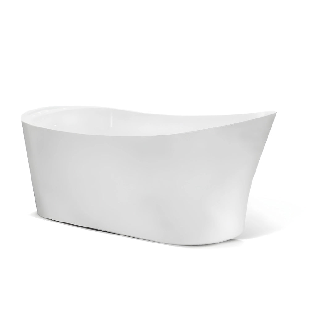 Vasca da bagno free standing bianca con piletta e troppopieno cm 170 *** confezione 1