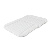 Materasso gonfiabile da campeggio per auto 190 x 130 x 15 cm comfort ottimale design bifacciale in PVC bianco 20_0012674