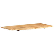 Piano lavabo in acacia mensola sospesa mensola per lavabo piano lavabo 118x55x2,5 cm 02_0003420