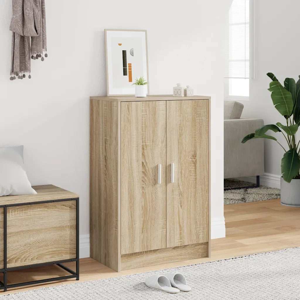 Scarpiera Rovere Sonoma 60x35x92 cm in Truciolato
