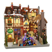 Villaggio di Oxfordshire a Batteria 27x27x12 cm