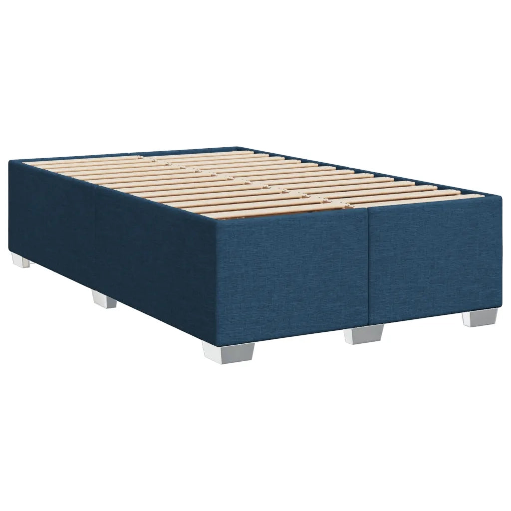 Giroletto a Molle con Materasso Blu 120x190 cm in Tessuto 3290426