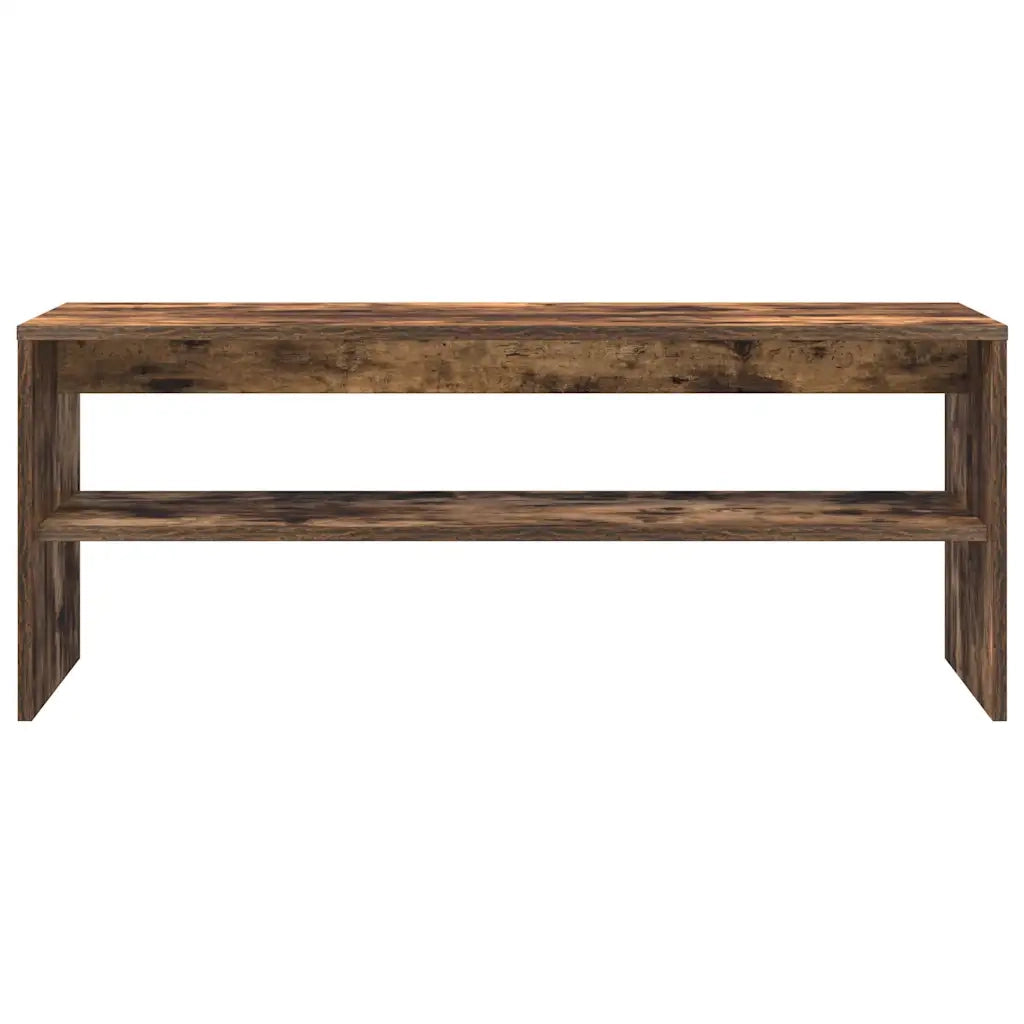 Mobile Porta TV Rovere Fumo 100x40x40 cm in Legno Multistrato 859122