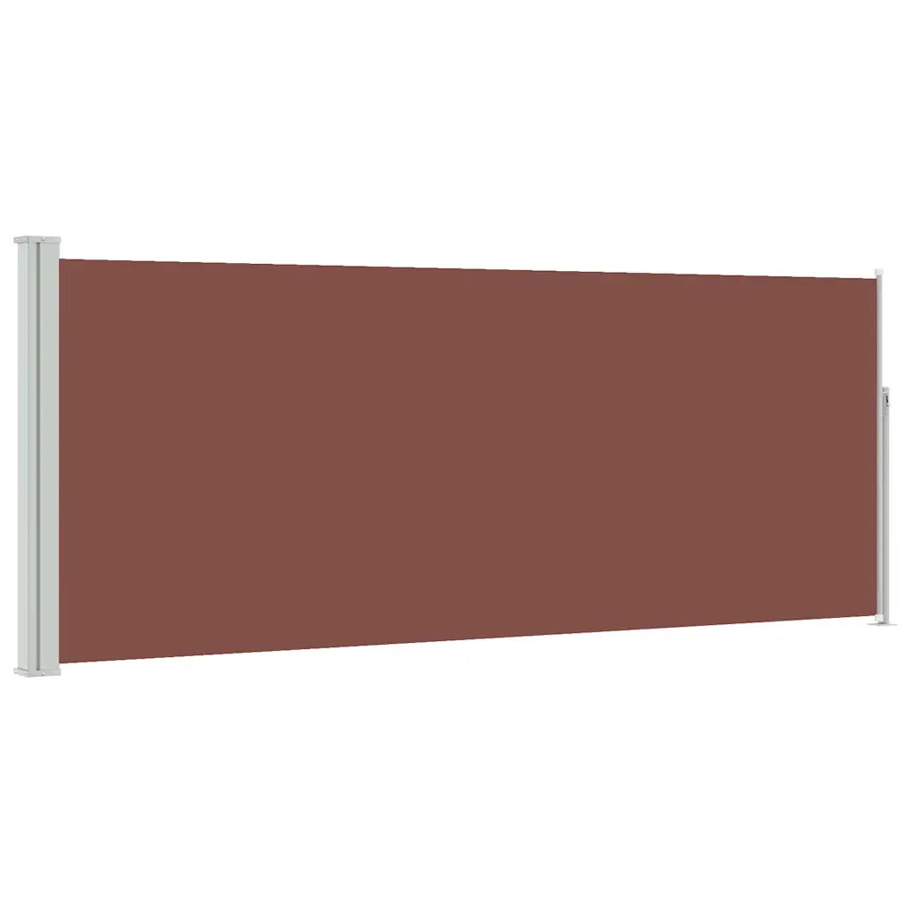 Tenda da Sole Laterale Retrattile-Tenda parasole per balcone 120 x 300 cm Marrone
