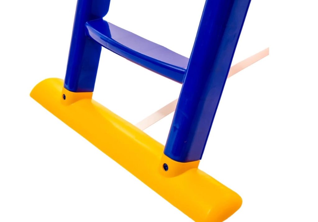Scivolo per bambini starplast modello baby 2 cm.141x60x78h. per esterno rosso e blu arredo giardino
