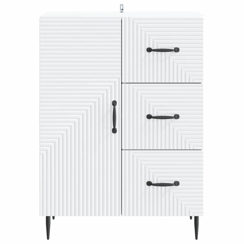 Credenza Bianco 66 x 34,5 x 89,5 cm Legno ingegnerizzato 894855