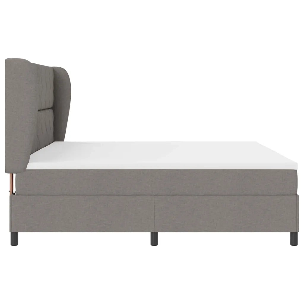 Letto a molle con materasso Talpa 200 x 200 cm Tessuto 3340652