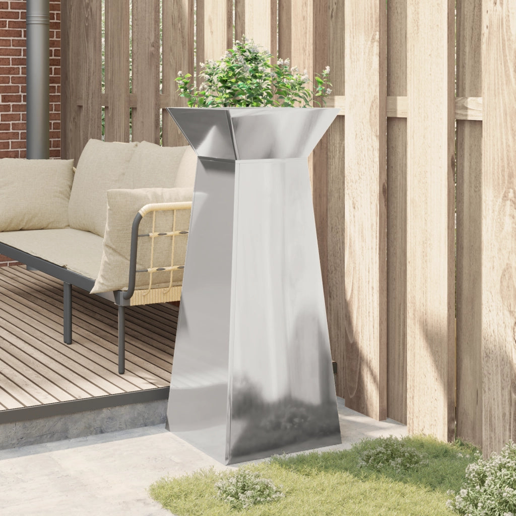 Supporto per piante Acciaio zincato 40 x 40 x 101 cm Vasi