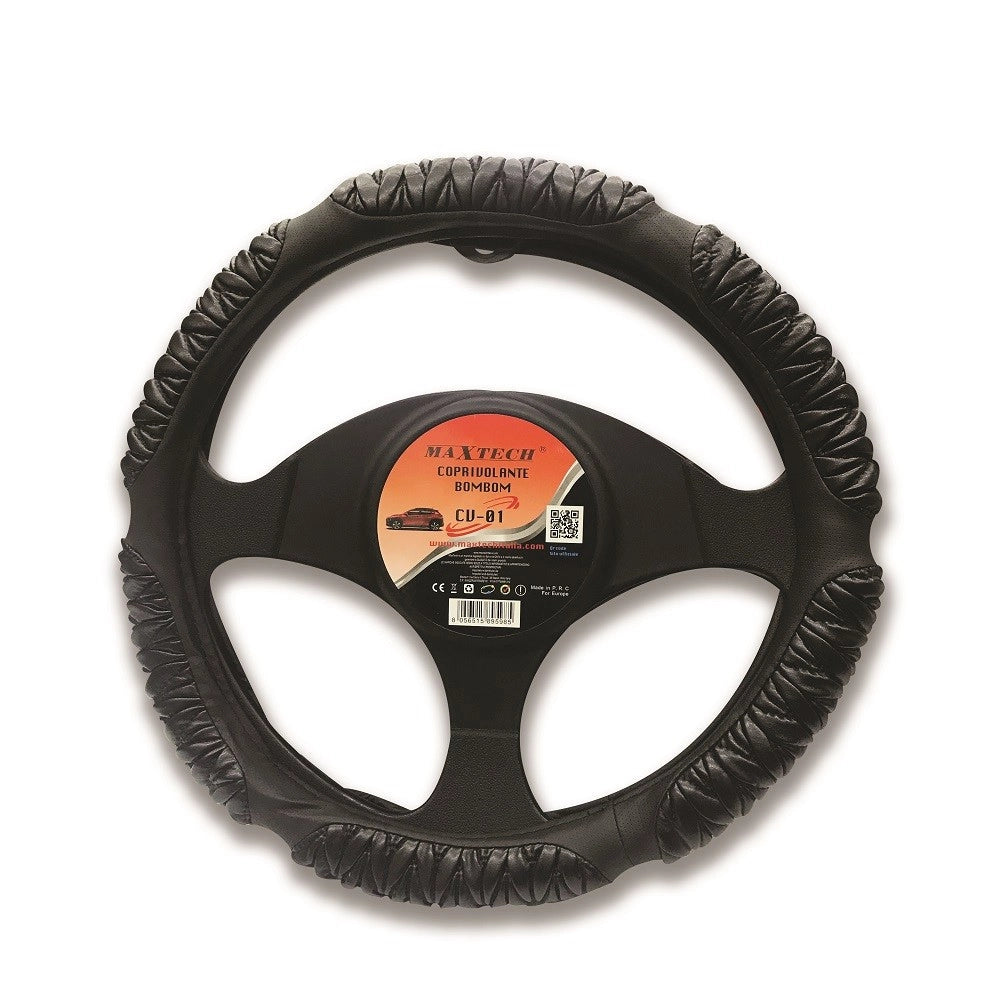 Trade Shop - Coprivolante Fodera Sterzo Universale Per Interno Auto Estate Inverno Maxtech Cv-01 -