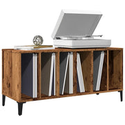 Mobile Porta Dischi Legno Antico 100x38x48 cm Legno Multistrato 857169