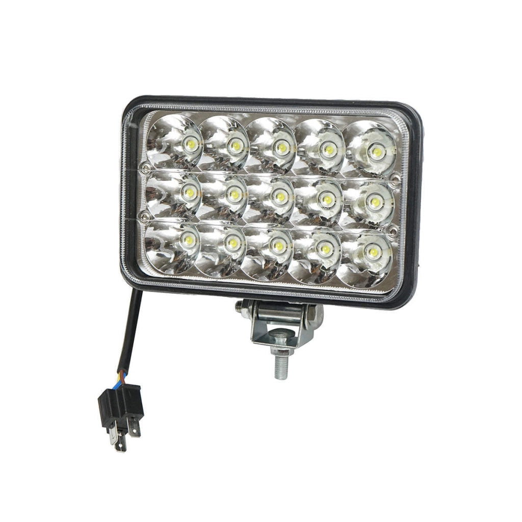 Lampada con 15 LED, 2 fasi, 9-60V, 15W, 6000K, Breckner Germany.