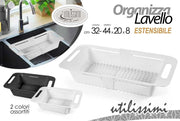 Organizza per Lavello Estensibile 44 x 20 x 8 cm 3 Colori