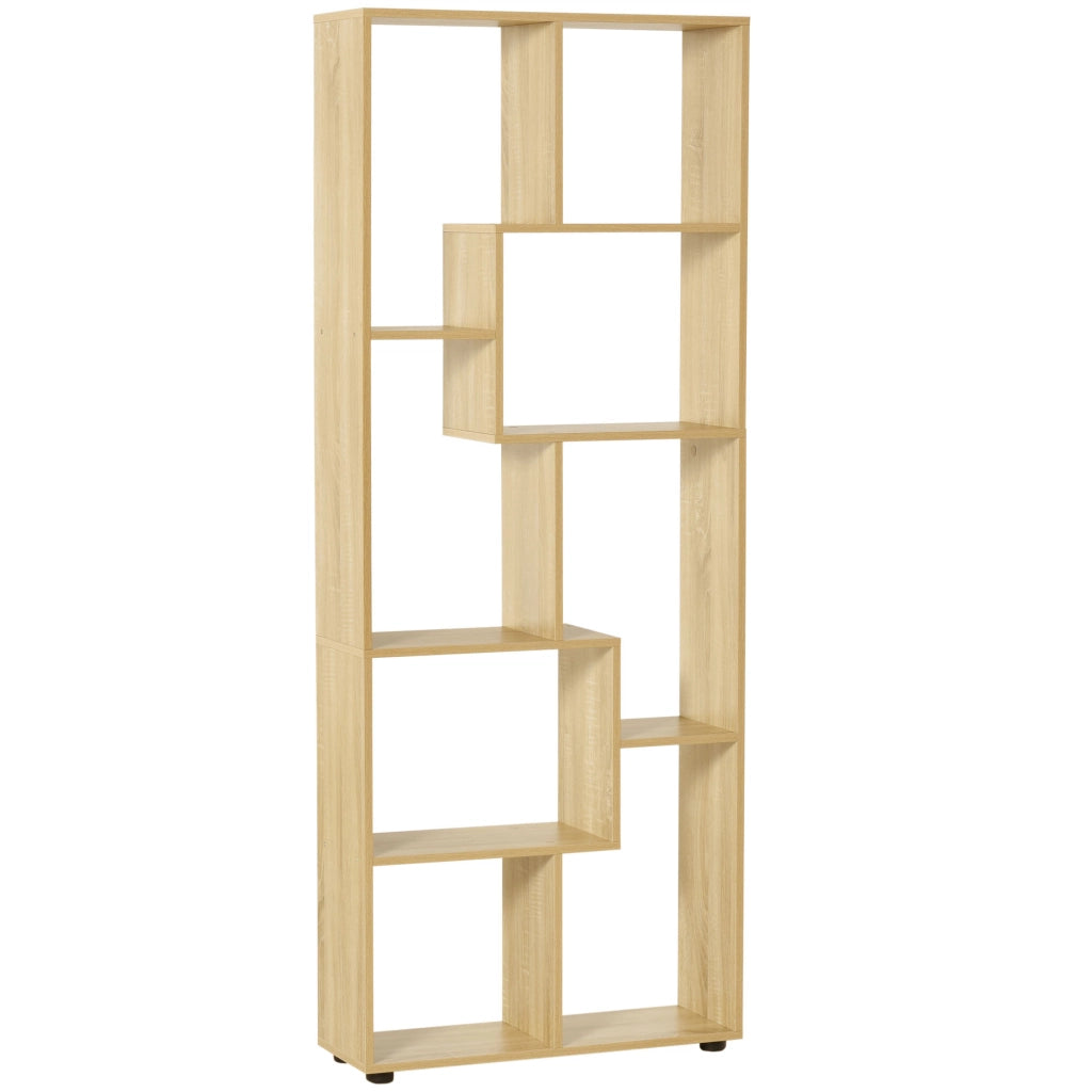 Libreria scaffale Zig zag ¨C zephmum ¨C legno multistrato 70x24x178 cm