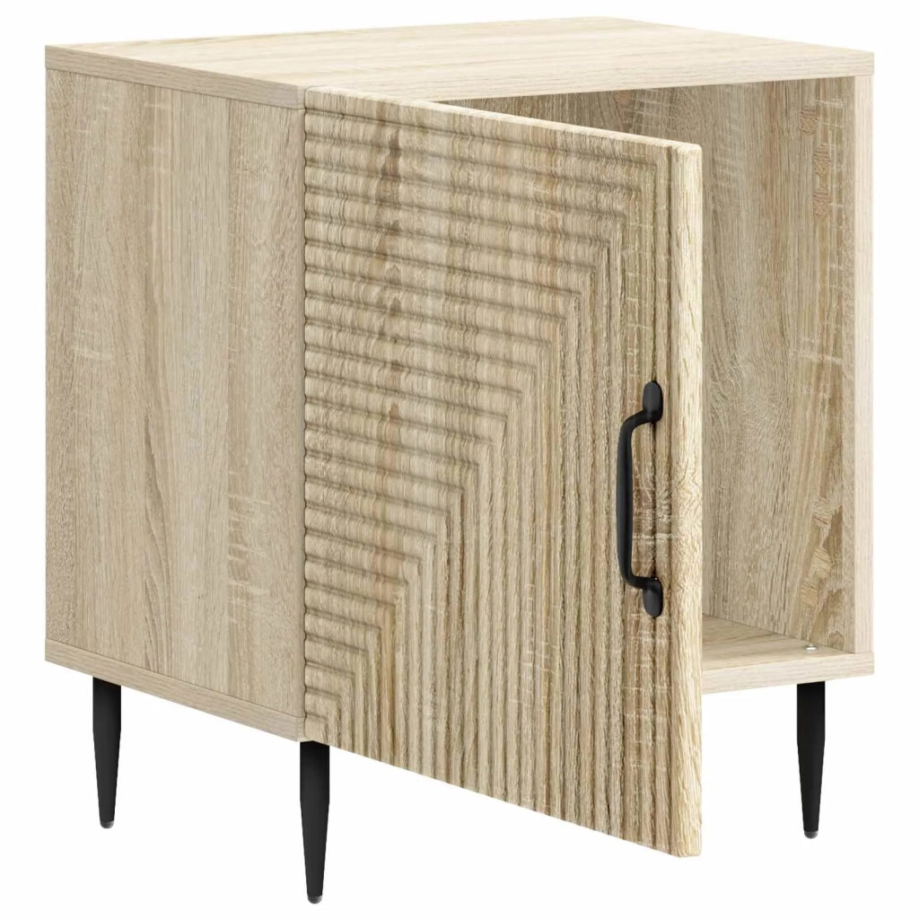 Comodino | Armadio da Notte | Mobiletto da notte Rovere Sonoma 43 x 34,5 x 50 cm