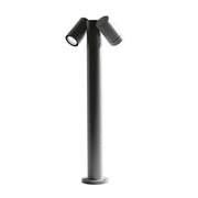 Paletto da Esterno GES1123 Struttura Alluminio Pressofuso Attacco GU10 IP65 Antracite - Gealuce
