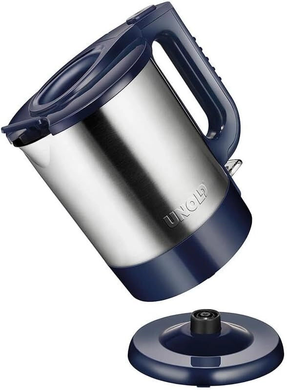 Unold 18018 Bollitore Elettrico 1,5 L 2200 W Elemento Riscaldante Nascosto Base Girevole 360° colore Blu