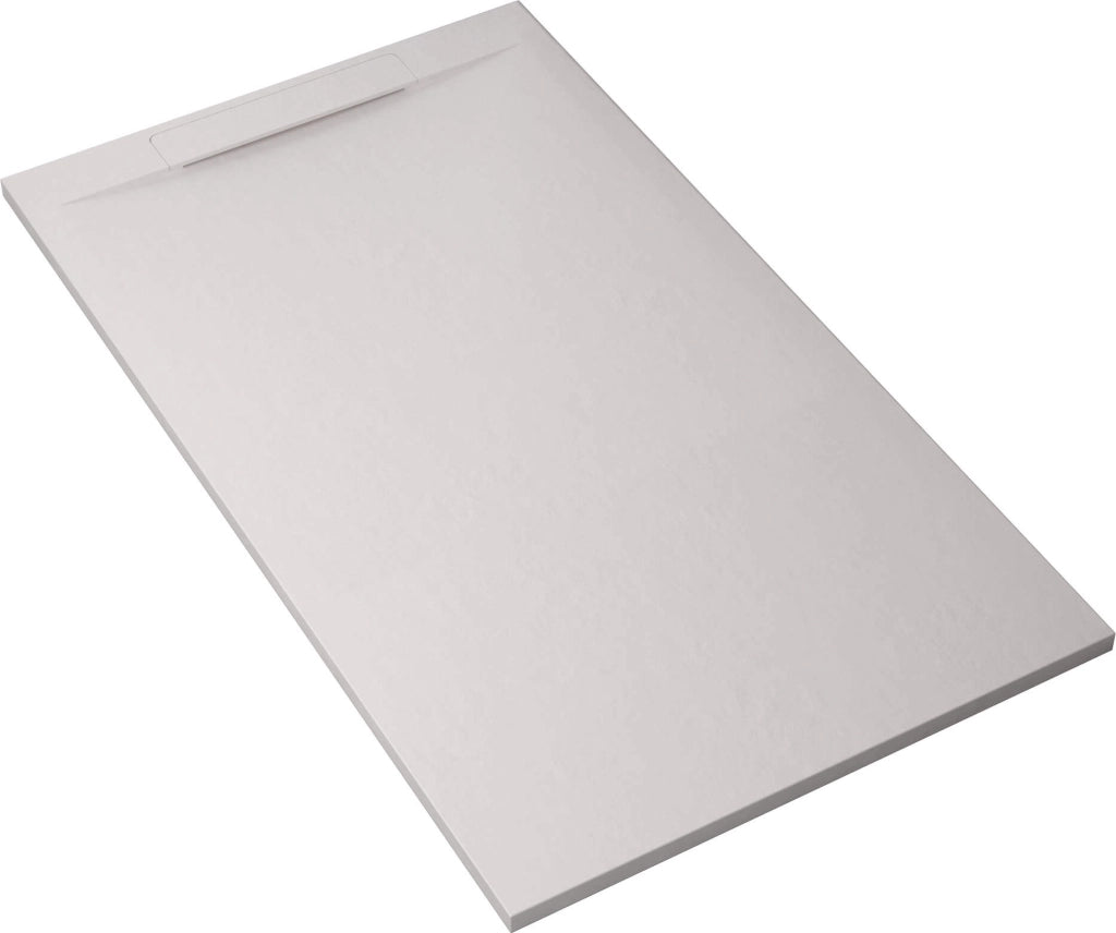 Piatto Doccia in Pietra 70x110 cm Bonussi Ardesia Calcutta Bianco