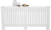 Pannello di riscaldamento 152x19x82 cm casa di campagna MDF bianco