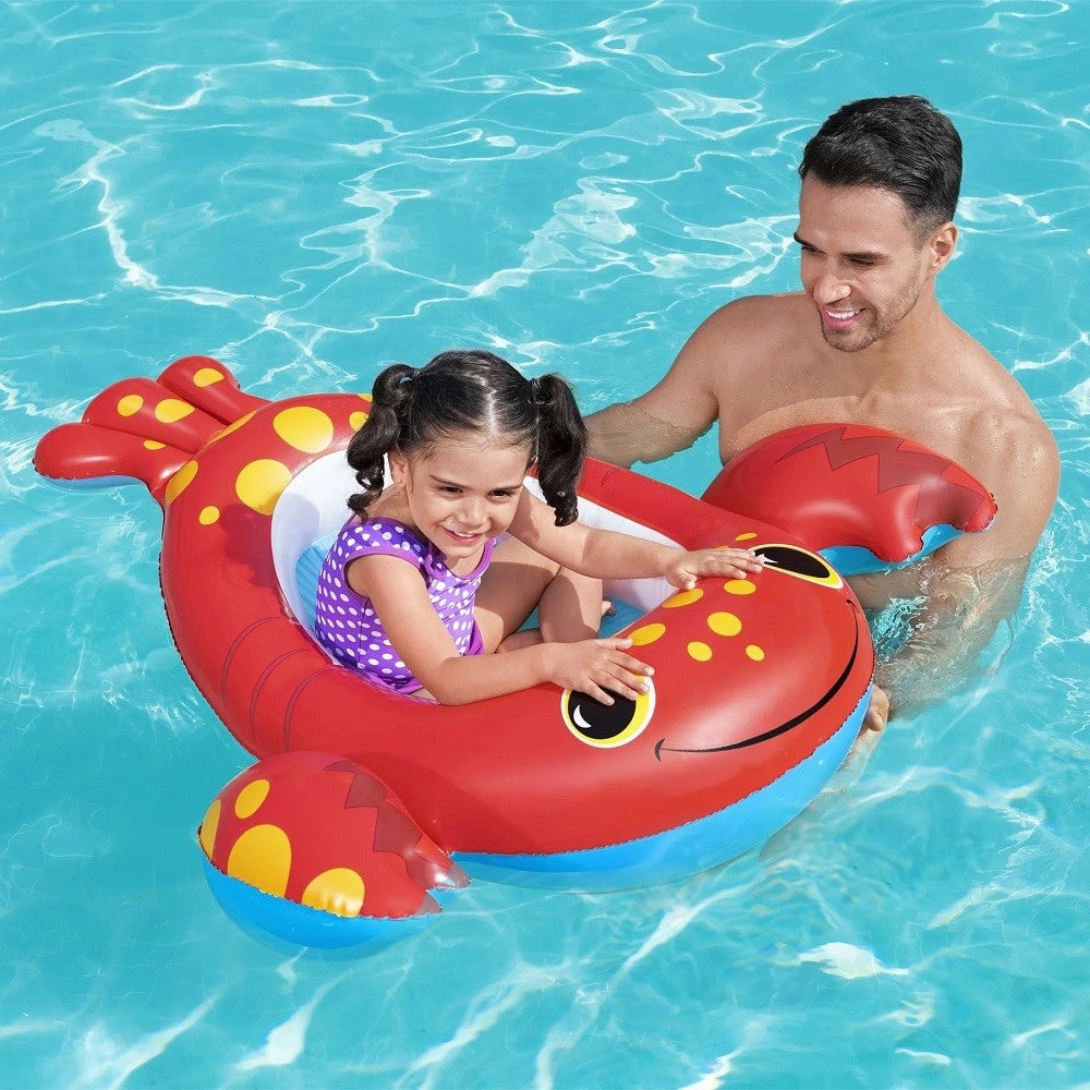 Trade Shop - Canottino Canotto Aragosta 117x116cm / Orso 109x69cm Bambini Piscina Mare 34170 -