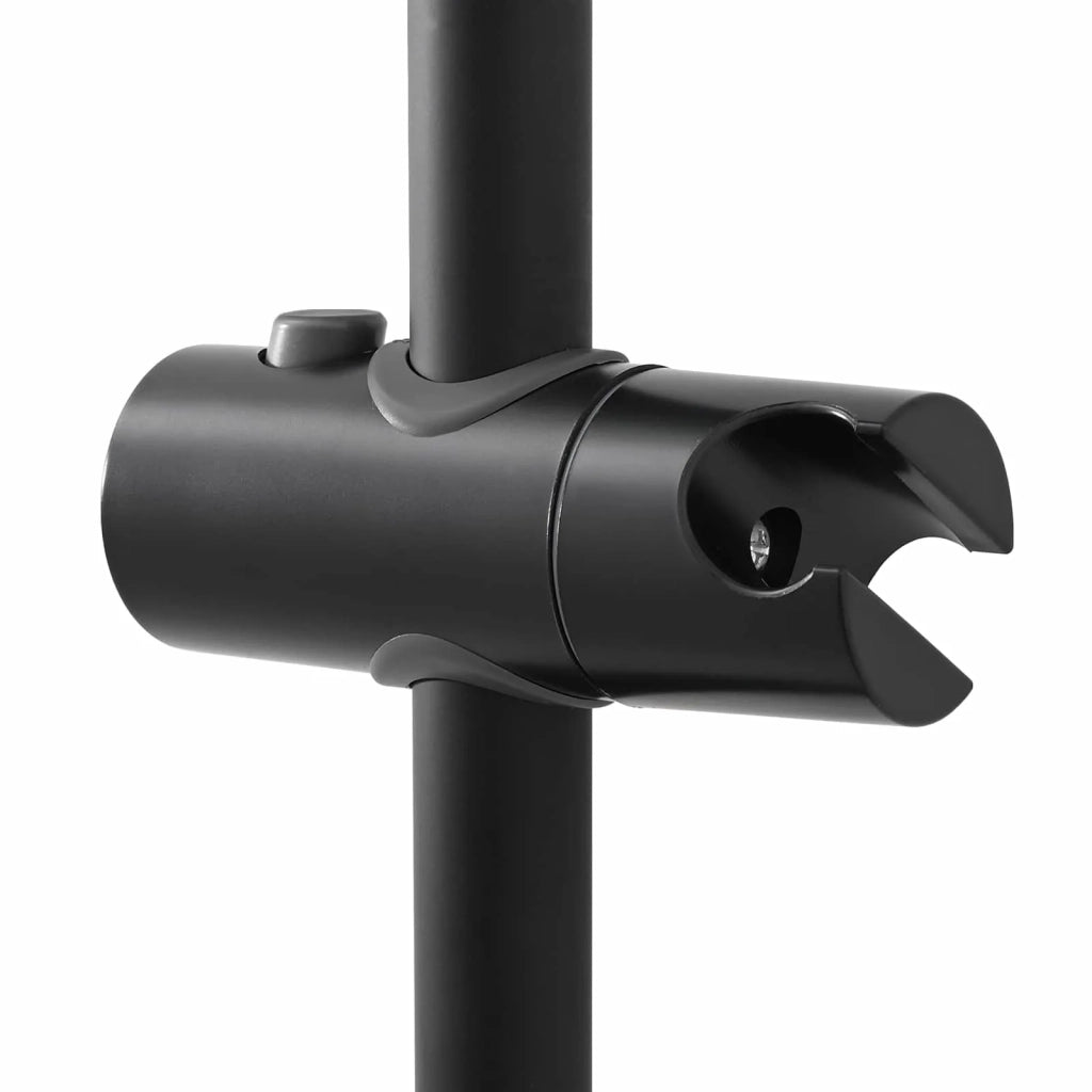 Supporto per Testa di Doccia Nero 101 cm Acciaio Inox CFW7147360