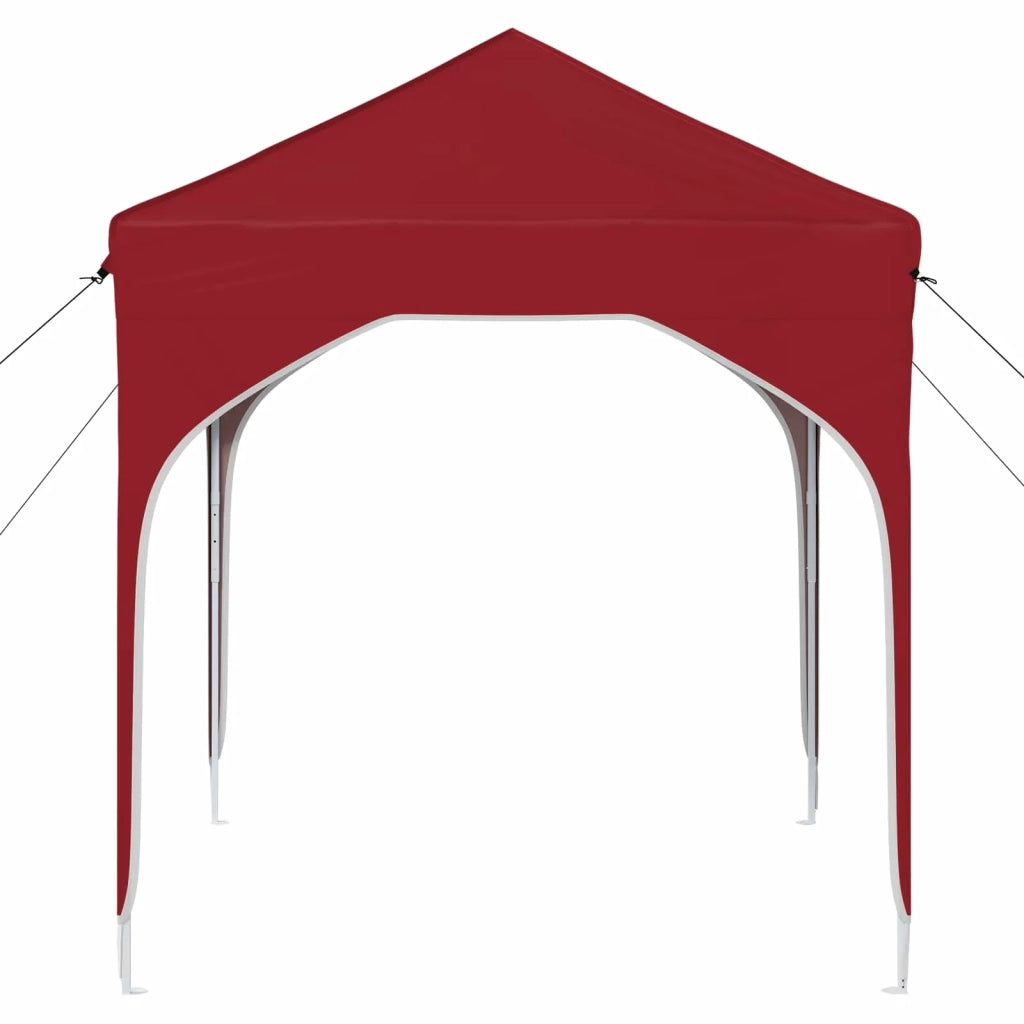 Tenda per feste a pop-up 194 x 194 x 245 cm Borgogna