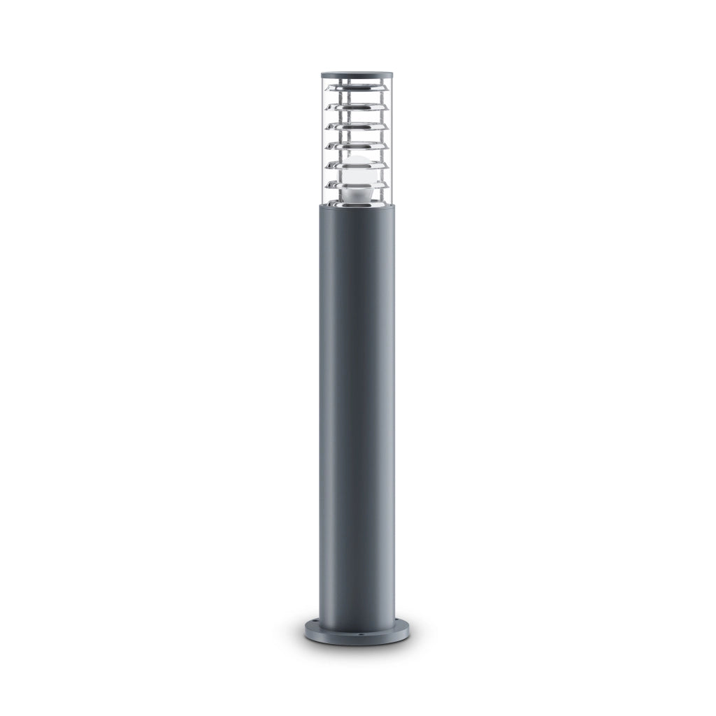 Maytoni Lampada da terra moderna Bronx 1 luce E27 IP54 grigio alluminio