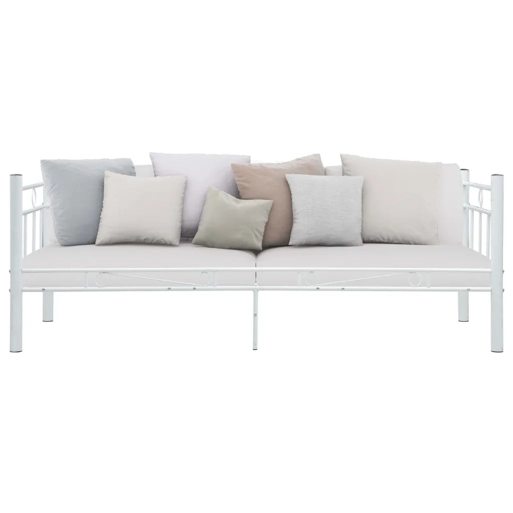 Telaio Divano letto | Sof¨¤ letto | Letto singolo Bianco in Metallo 90x200 cm