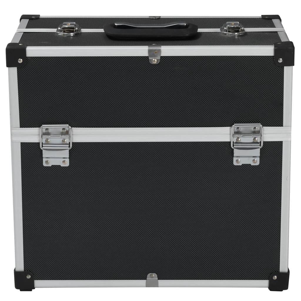 Cassetta degli attrezzi valigetta degli attrezzi carrello degli attrezzi cassetta degli attrezzi contenitore portadocumenti 38 cm nero 02_0003216