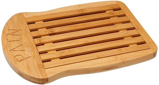 Piastra per tagliare il pane in bambù Beige 34x26cm