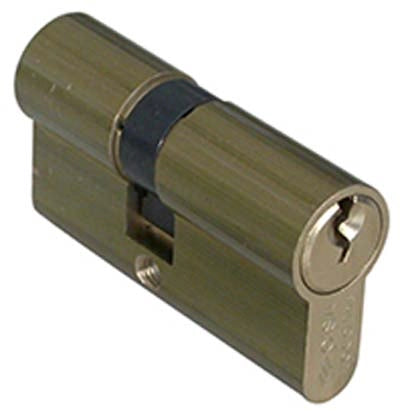 CILINDRO SAGOMATO 08011 LOGO  OTTONE CHIAVI 3 MM 60 27+33