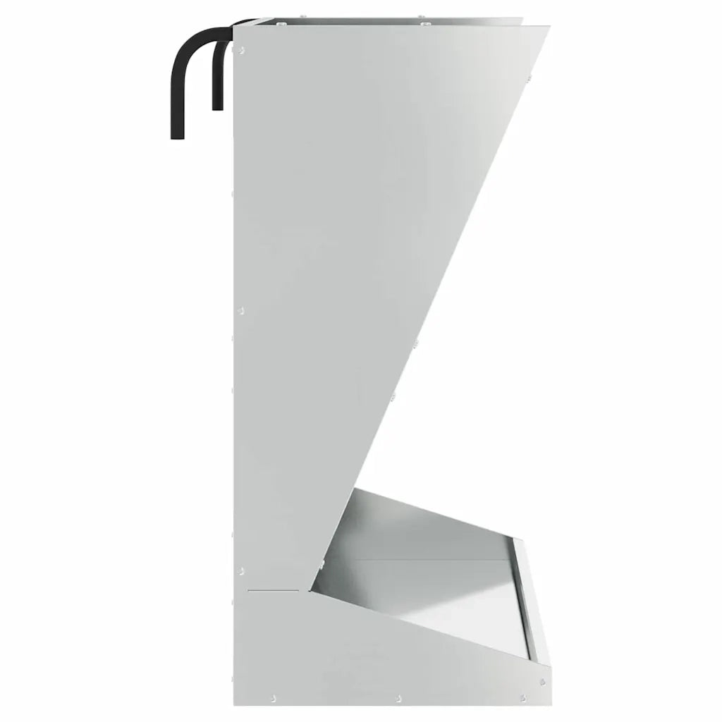 Nutriente per Fieno Argento 71 x 33 x 70 cm Acciaio zincato CFW1180464