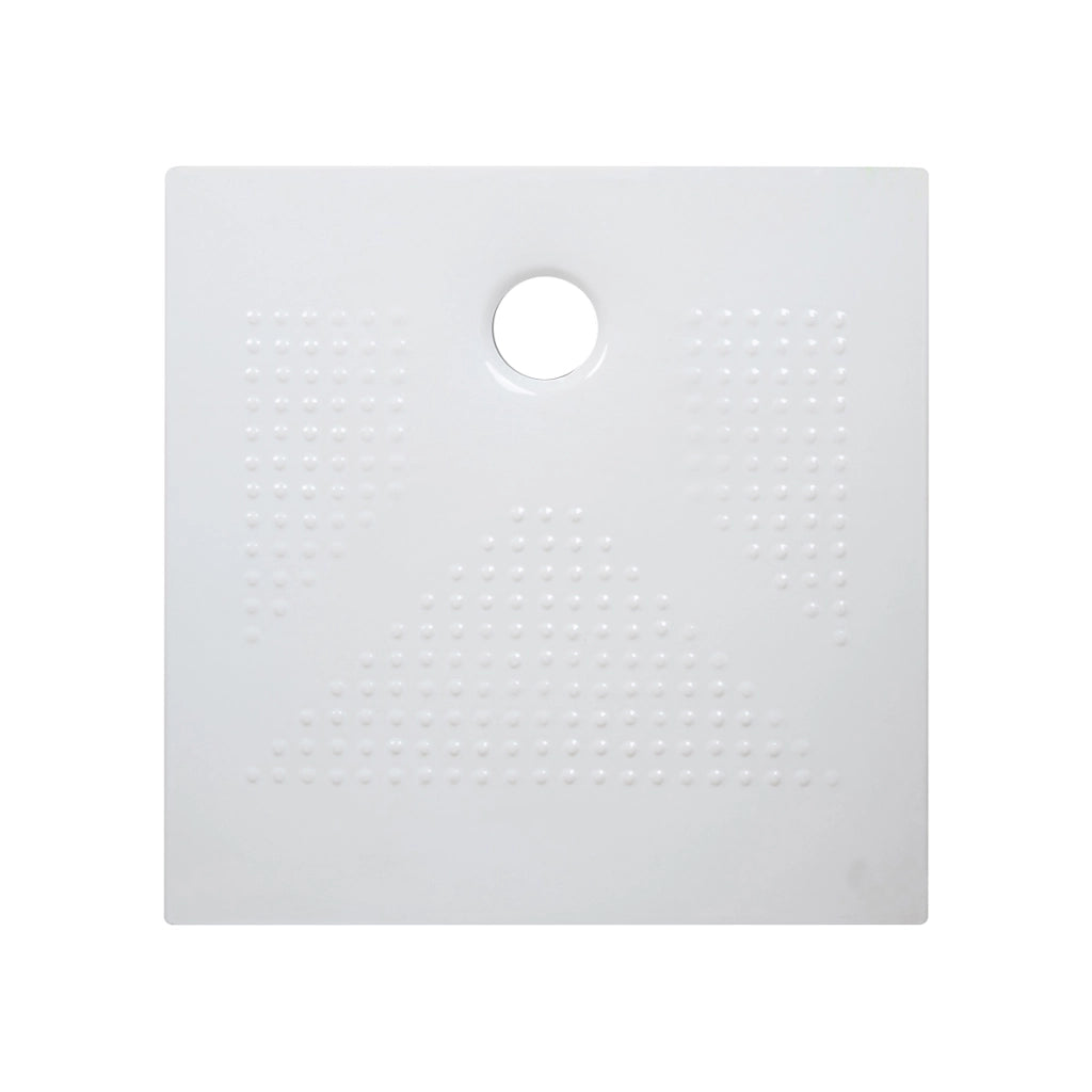 PIATTO DOCCIA H3.6 QUADRO IN CERAMICA- Bianco Lucido cm 80 x 80 H.3,6- LINPH- pezzi 1