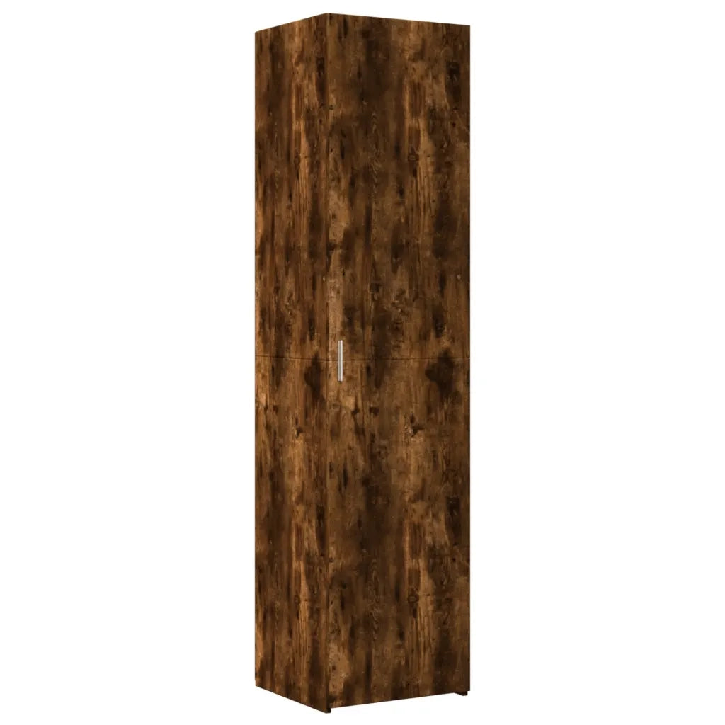 Mobile Sottile Rovere Fumo 45x42,5x225 cm in Truciolato