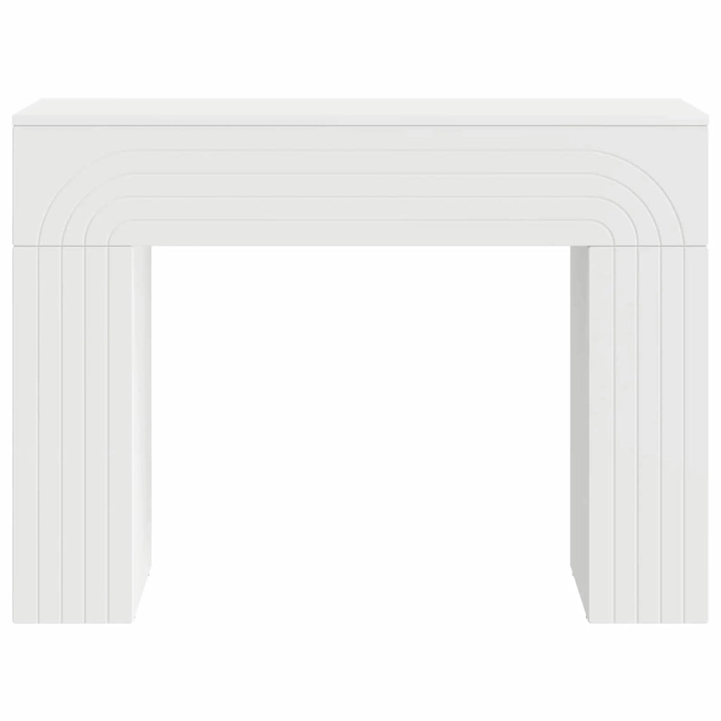 Tavolino da salotto Bianco 102 x 35 x 75 cm