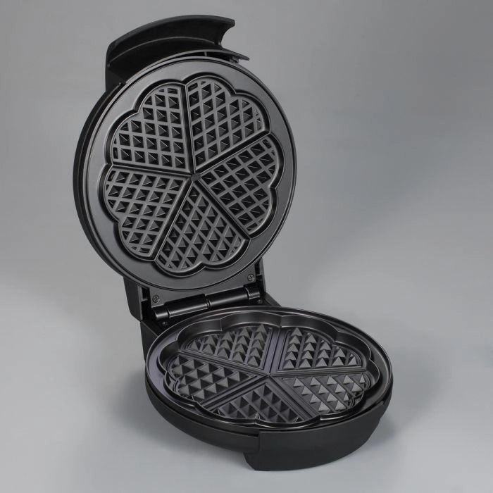 Severin WA 2103 piastra per waffle 4 waffle 1200 W Nero, Argento
