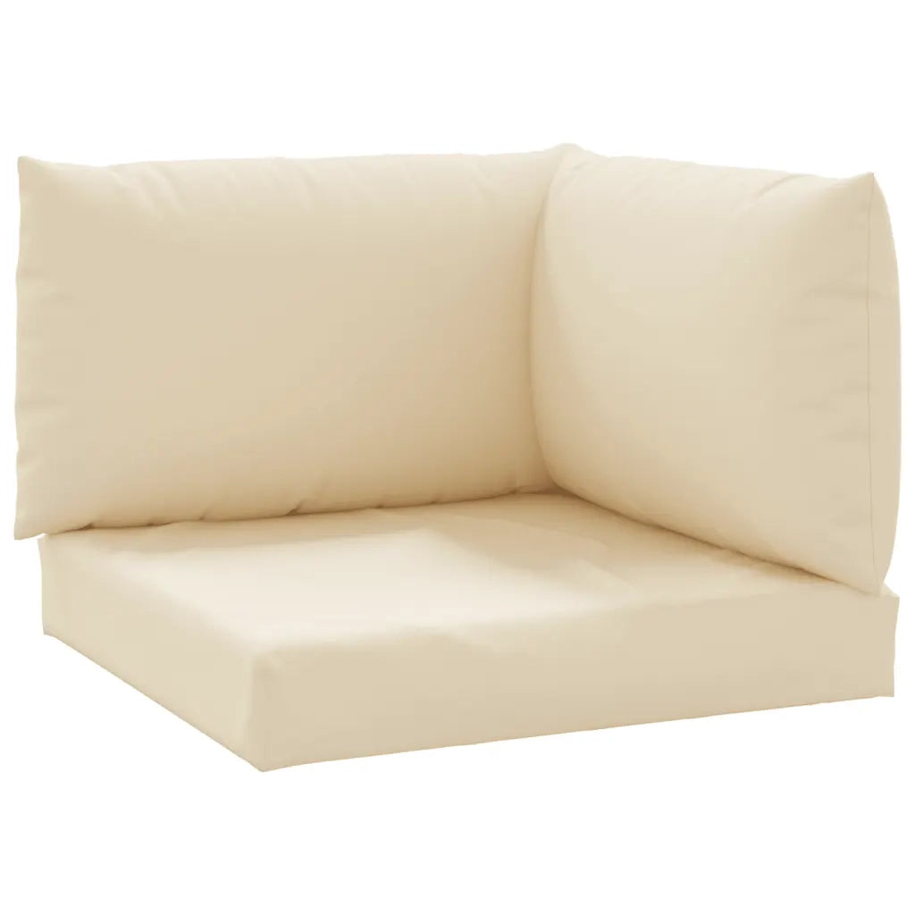 Cuscini per Pallet 3 pz | Cuscini per sedie Beige in Tessuto Oxford