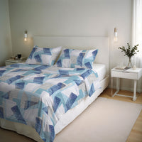 Copripiumino Matrimoniale con Stampa sul Sacco e Federe Linea River Milk