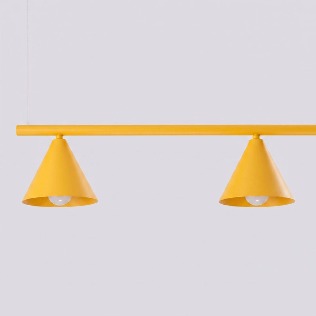 Lampadario NOX 4L giallo