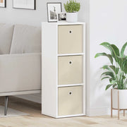 Credenza con cassetto Bianco 30,5 x 27 x 84,5 cm