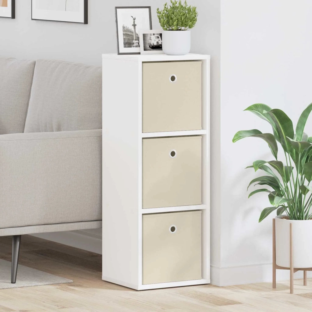Credenza con cassetto Bianco 30,5 x 27 x 84,5 cm