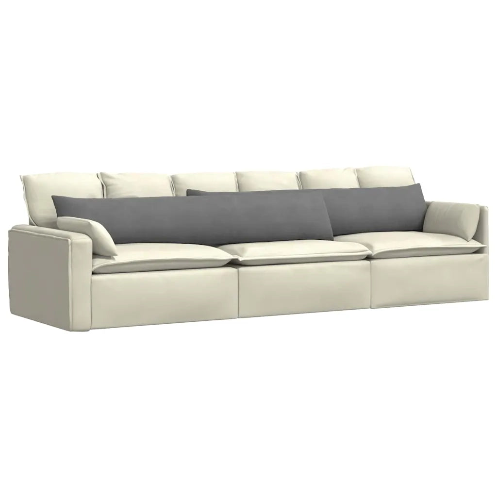 Cuscini da Divano 2 pz | Cuscini per sedie Grigio scuro 200 x 40 cm Tessuto